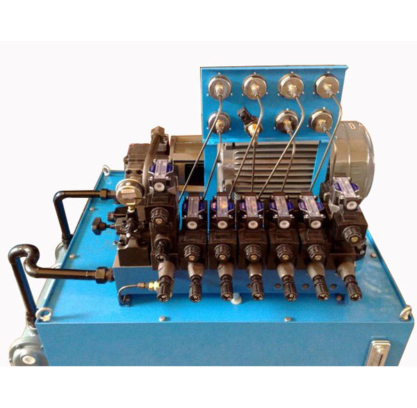 汽車四工位沖孔機(jī)液壓系統(tǒng) 汽車四工位沖孔機(jī)液壓系統(tǒng)